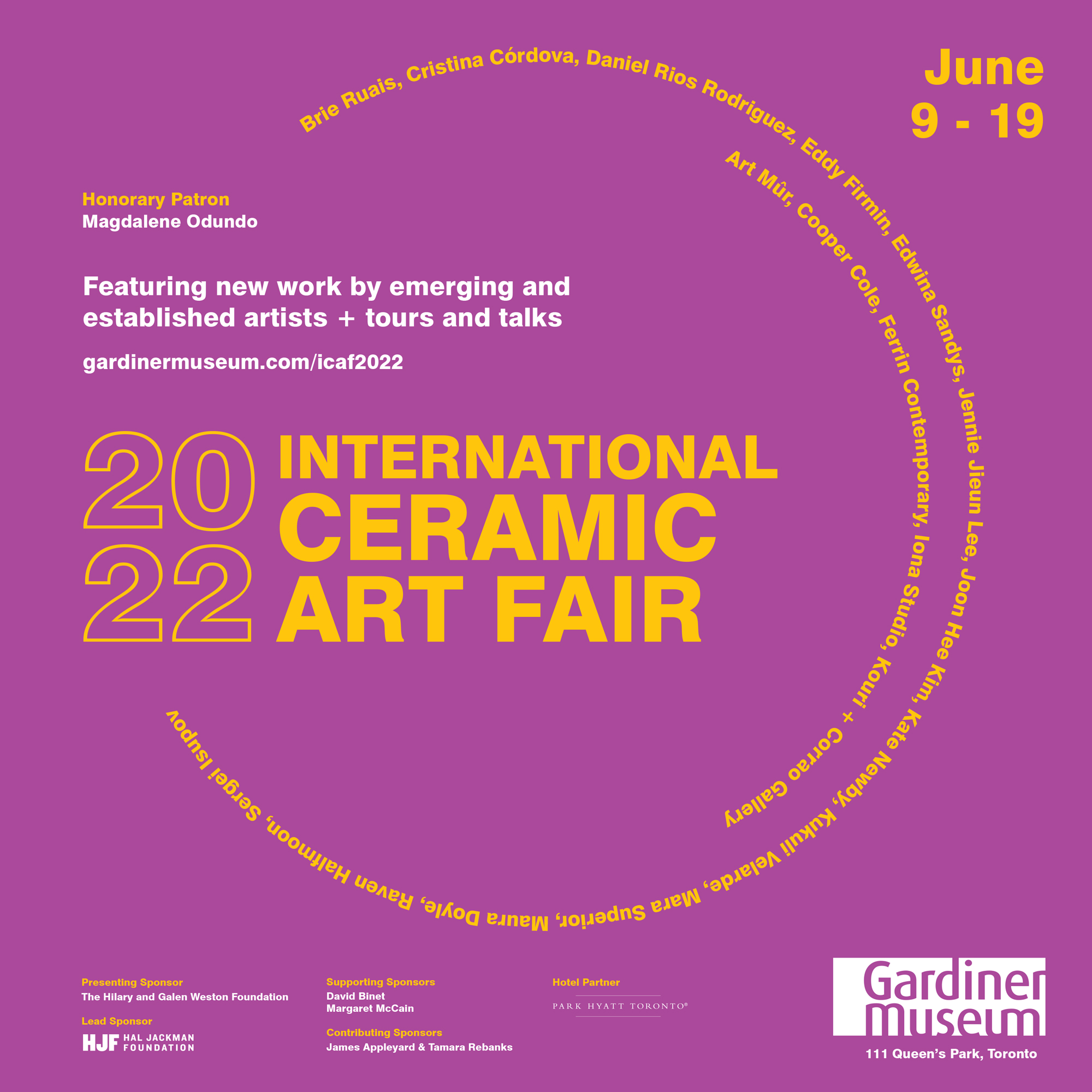 2022 International Ceramic Art Fair Tara Fillion